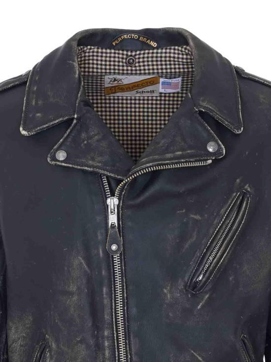 26SS SCHOTT 가죽 자켓 PER70BLACK Black - OTHER BRANDS