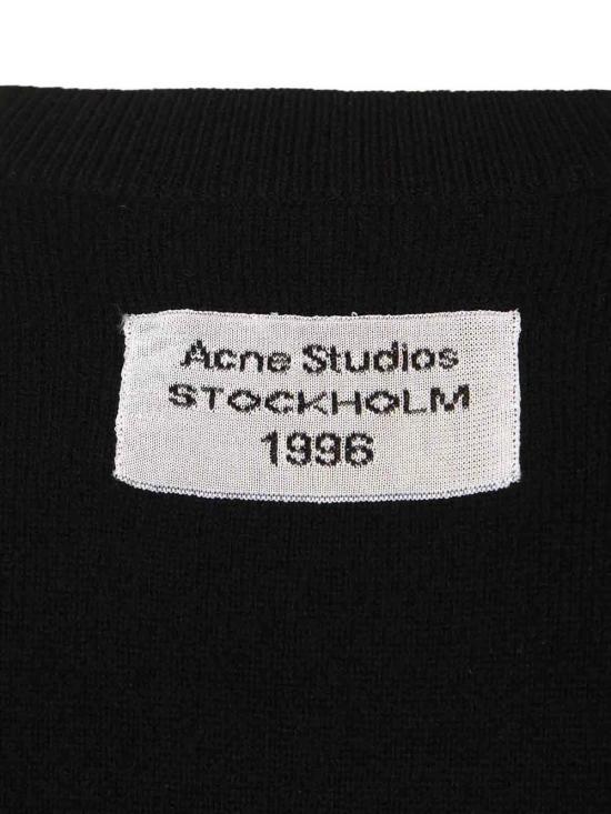 26SS 아크네 스튜디오 캐시미어 니트 B60394900 Black - ACNE STUDIOS
