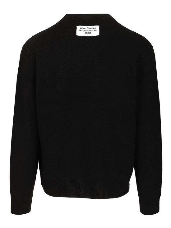 26SS 아크네 스튜디오 캐시미어 니트 B60394900 Black - ACNE STUDIOS