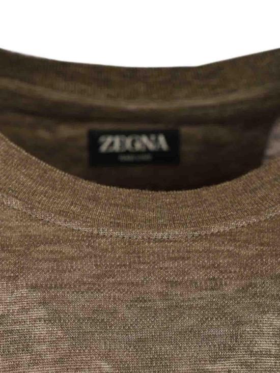 26SS 에르메네질도제냐 반팔 티셔츠 H776UH352A3N07 Green - ERMENEGILDO ZEGNA