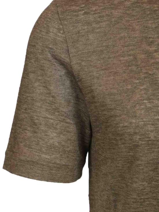 26SS 에르메네질도제냐 반팔 티셔츠 H776UH352A3N07 Green - ERMENEGILDO ZEGNA