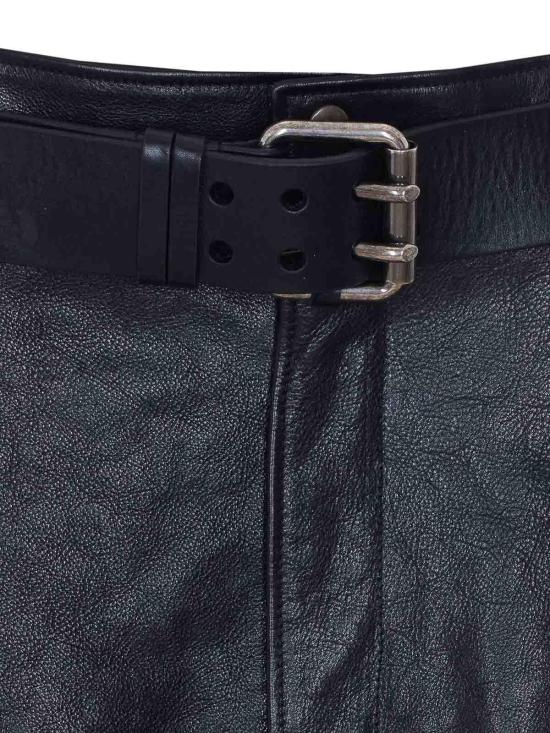 26SS 생로랑 미디 스커트 865021YCVE21023 Black - SAINT LAURENT
