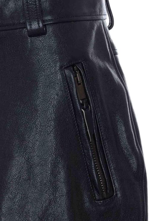 26SS 생로랑 미디 스커트 865021YCVE21023 Black - SAINT LAURENT