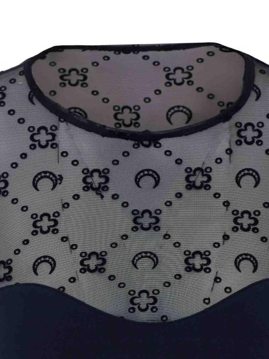 26SS 마린세르 바디수트 티셔츠 WTO474ACJER0005BK99 Black - MARINE SERRE