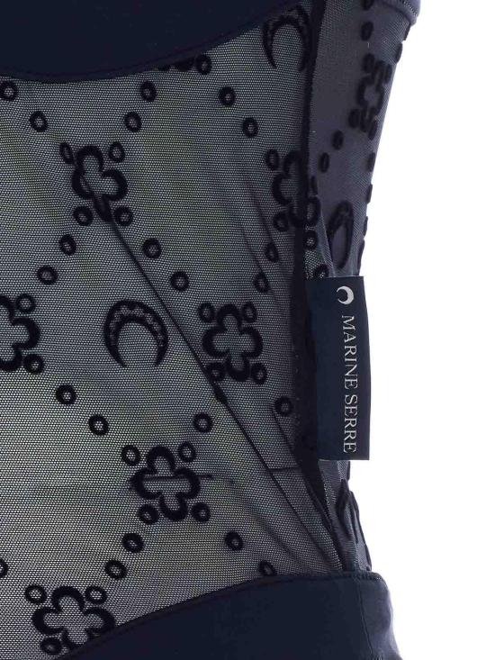 26SS 마린세르 바디수트 티셔츠 WTO474ACJER0005BK99 Black - MARINE SERRE