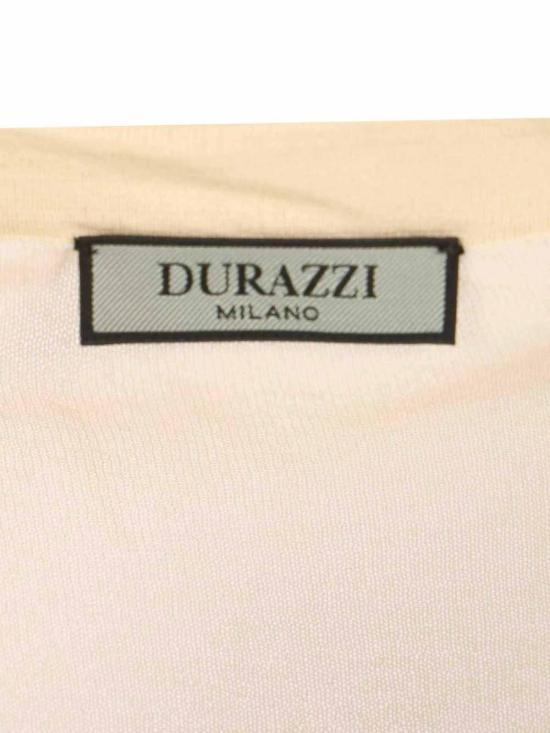 26SS 두라찌 민소매 티셔츠 SS26K01FL0056GR03 Beige - DURAZZI