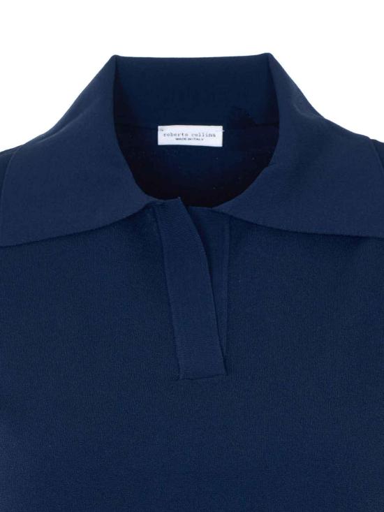 26SS 로베르토 콜리나 폴로 티셔츠 261FXA3102410 Black - ROBERTO COLLINA