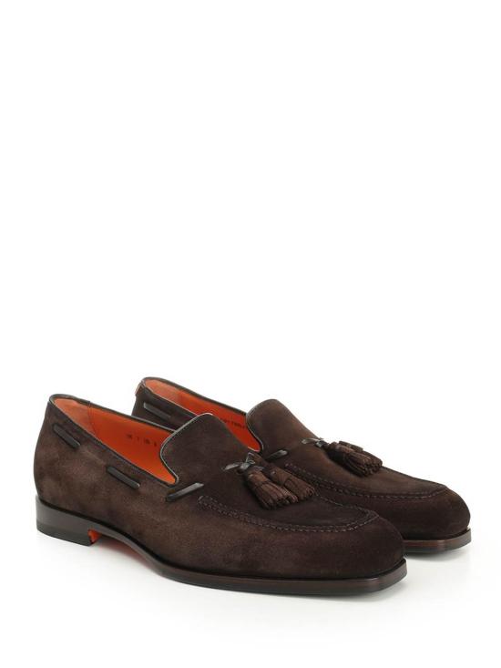 26SS 산토니 로퍼 MCBD19176BJ1GEIPT50 Brown - SANTONI
