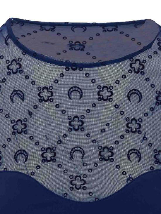 26SS 마린세르 바디수트 티셔츠 WTO474ACJER0005BL90 Blue - MARINE SERRE