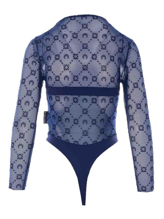 26SS 마린세르 바디수트 티셔츠 WTO474ACJER0005BL90 Blue - MARINE SERRE