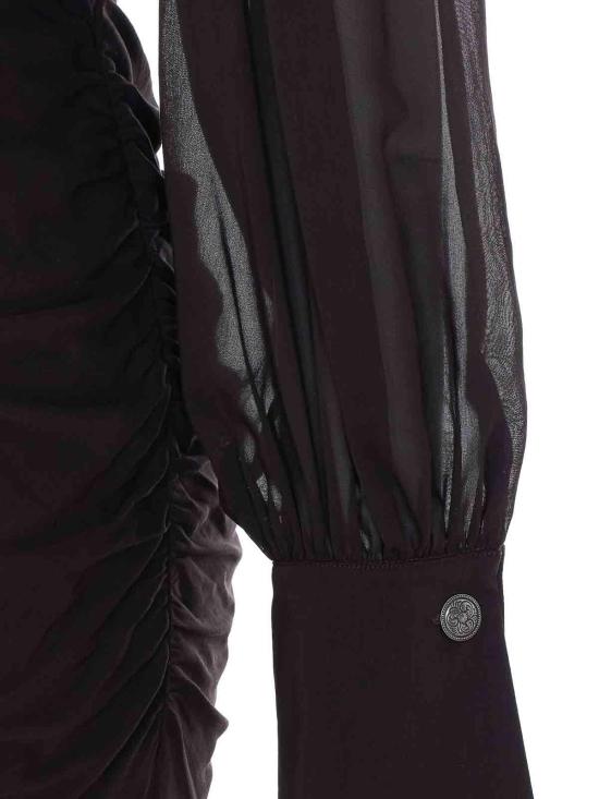 26SS 핑코 미디 원피스 106896A3B2M04 Brown - PINKO