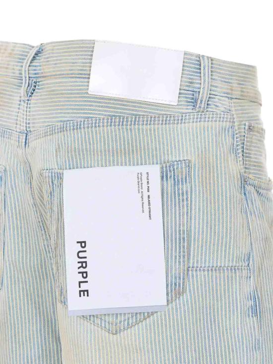 26SS 퍼플 브랜드 데님 숏팬츠 P059BCHB226LTINDIGO Blue - PURPLE BRAND