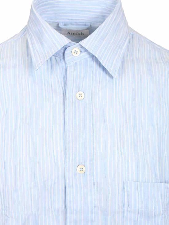 26SS 아미시 긴팔 셔츠 AMU108CQ74XXXXC0617 Light Blue - AMISH