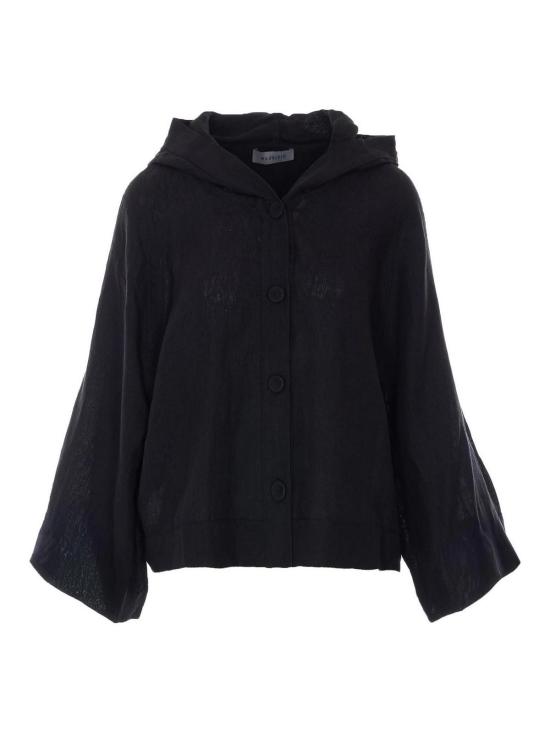 26SS MAURIZIO PECORARO 가디건 W07080881BLACK Black