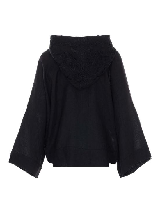 26SS MAURIZIO PECORARO 가디건 W07080881BLACK Black - MAURIZIO PECORARO