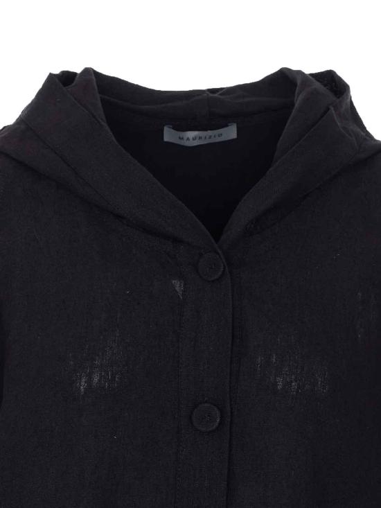 26SS MAURIZIO PECORARO 가디건 W07080881BLACK Black - MAURIZIO PECORARO