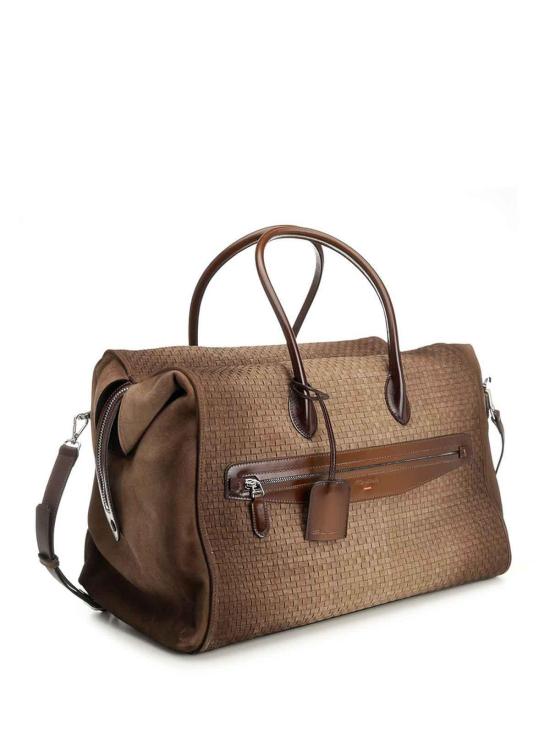 26SS 산토니 더플백 UIBBA2952BSAWSEM21M21 Brown - SANTONI