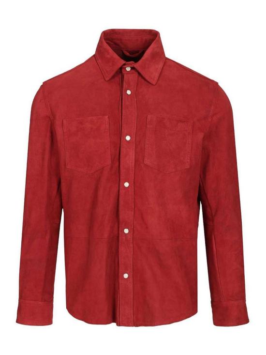 26SS 발바 긴팔 셔츠 KNOX532000055 Dark Red