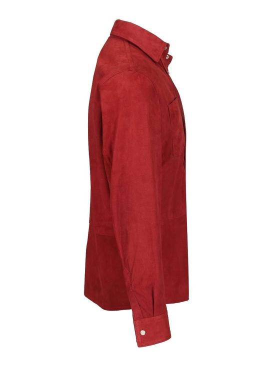 26SS 발바 긴팔 셔츠 KNOX532000055 Dark Red - BARBA