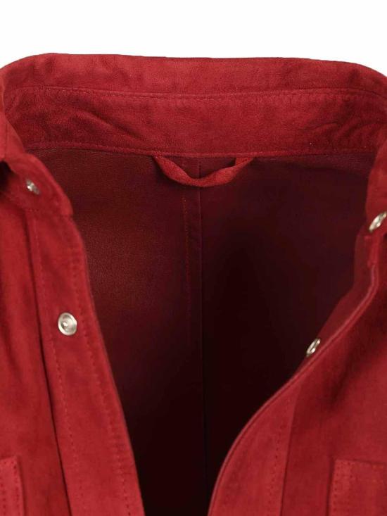26SS 발바 긴팔 셔츠 KNOX532000055 Dark Red - BARBA