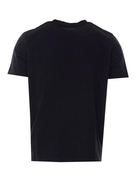 26SS 생로랑 반팔 티셔츠 861693Y38AK1000 Black - SAINT LAURENT
