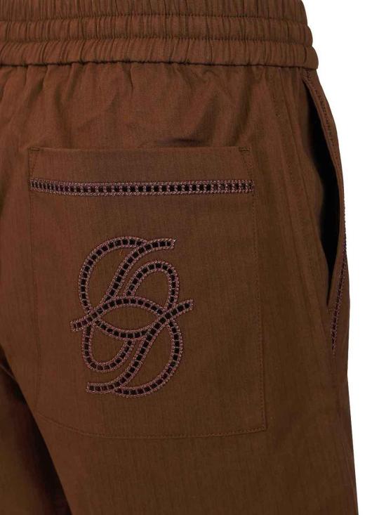 26SS 드롤드무슈 숏팬츠 KBS178CO278BN Brown - DROLE DE MONSIEUR