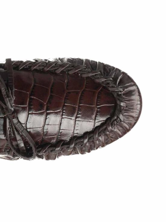 26SS 스튜어트 와이츠먼 플랫 슈즈 SM416WAL Brown - STUART WEITZMAN