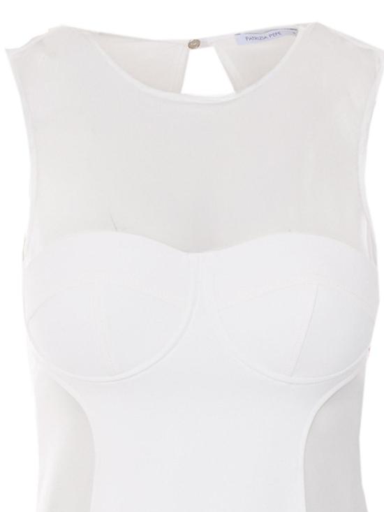26SS 파트리지아페페 미디 원피스 2A3047A737W146 White - PATRIZIA PEPE