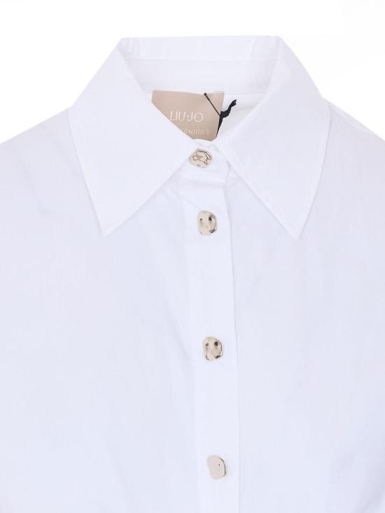 26SS 리우조 미디 원피스 CA6277T297A11111 White - LIU JO