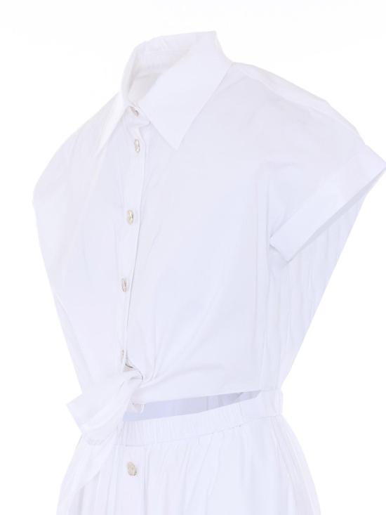 26SS 리우조 미디 원피스 CA6277T297A11111 White - LIU JO
