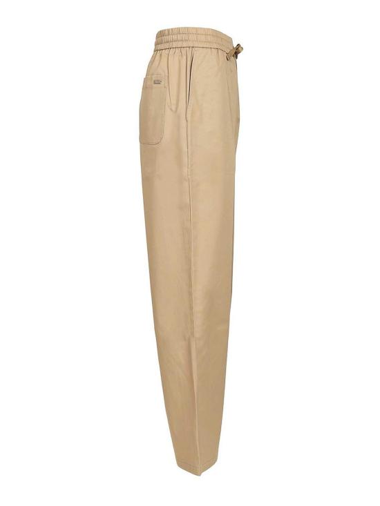 26SS 아미 코튼 엘라스티케이티드 웨이스트 트라우저 HTR868CO0214A036 Beige - AMI