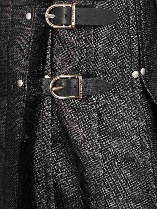 26SS 두라찌 숏 스커트 SS26SK06TF0017B001 Black - DURAZZI
