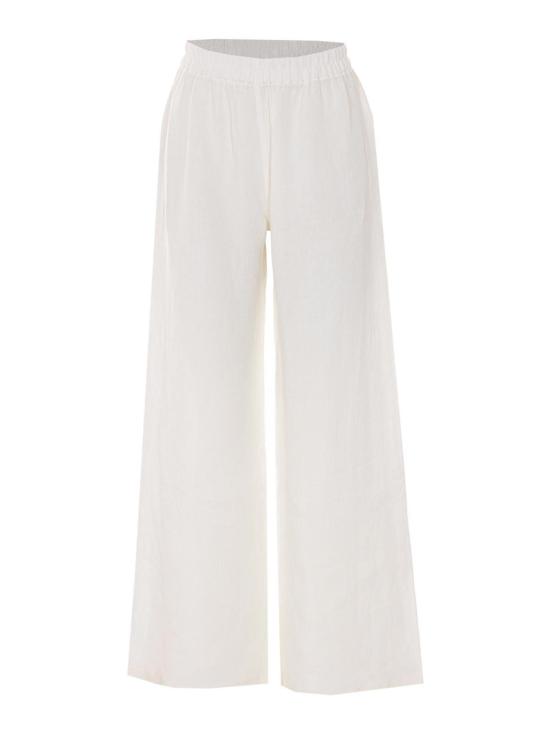 26SS MAURIZIO PECORARO 팔라초 팬츠 W01340881OFFWHITE White