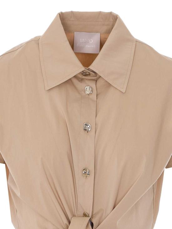 26SS 리우조 미디 원피스 CA6277T297AP9574 Beige - LIU JO