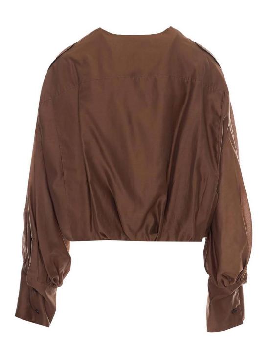 26SS 더 레이티스트 블라우스 4007T0161T0032 Brown - THE LATEST