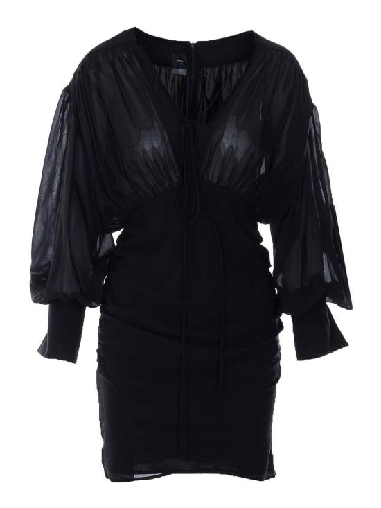 26SS 핑코 미디 원피스 106896A3B2Z99 Black