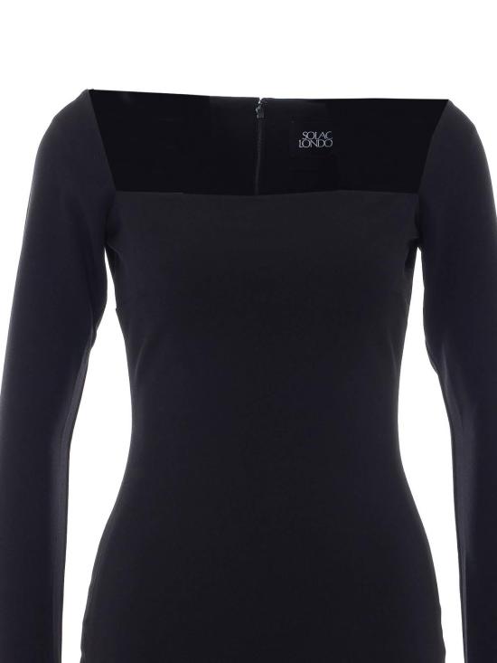 26SS 솔러스런던 롱 원피스 OS47029BLACK Black - SOLACE LONDON