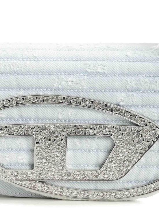 26SS 디젤 투명 TPU 아이코닉 숄더백 X08396P8771HB179 White - DIESEL