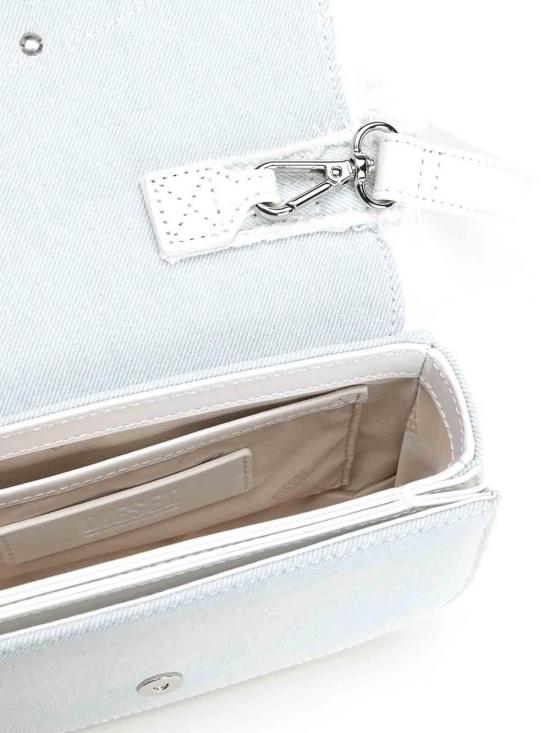26SS 디젤 투명 TPU 아이코닉 숄더백 X08396P8771HB179 White - DIESEL