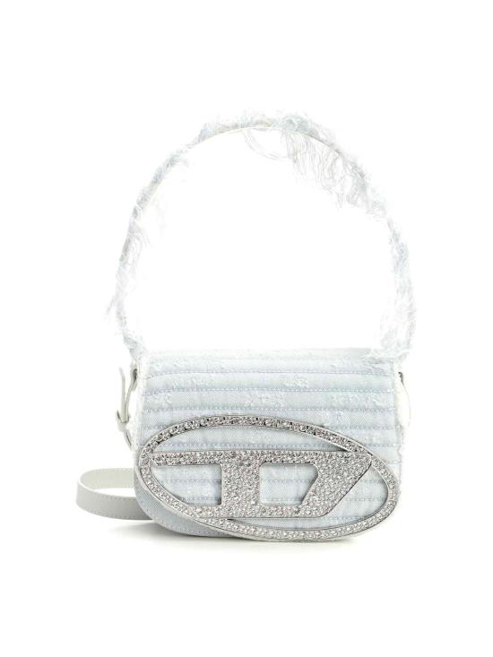 26SS 디젤 투명 TPU 아이코닉 숄더백 X08396P8771HB179 White