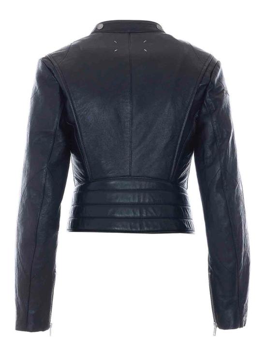 26SS 마르지엘라 가죽 자켓 S29AM0413M07029900 Black - MAISON MARGIELA