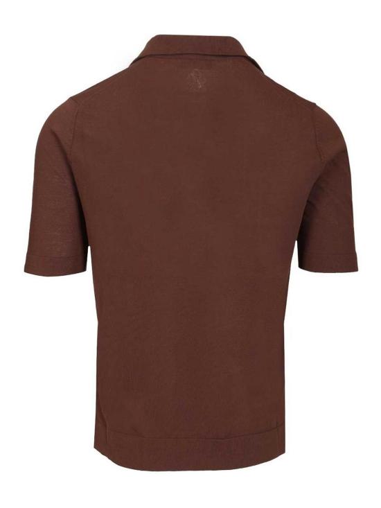 26SS 발렌타인 폴로 티셔츠 B2W24618C2314539 Brown - BALLANTYNE