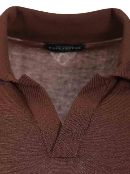 26SS 발렌타인 폴로 티셔츠 B2W24618C2314539 Brown - BALLANTYNE