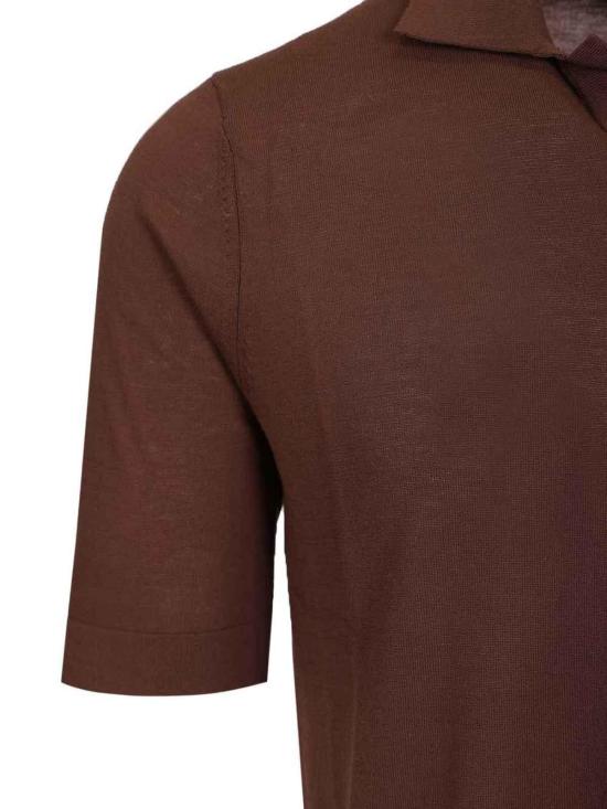 26SS 발렌타인 폴로 티셔츠 B2W24618C2314539 Brown - BALLANTYNE