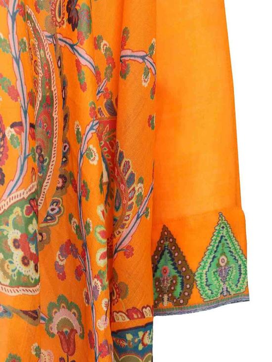 26SS 에트로 블라우스 WRPA0031AKF35X0852 Orange - ETRO