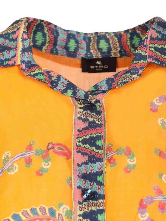 26SS 에트로 블라우스 WRPA0031AKF35X0852 Orange - ETRO