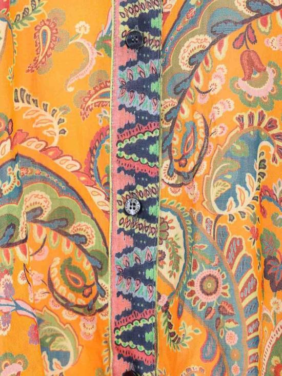 26SS 에트로 블라우스 WRPA0031AKF35X0852 Orange - ETRO