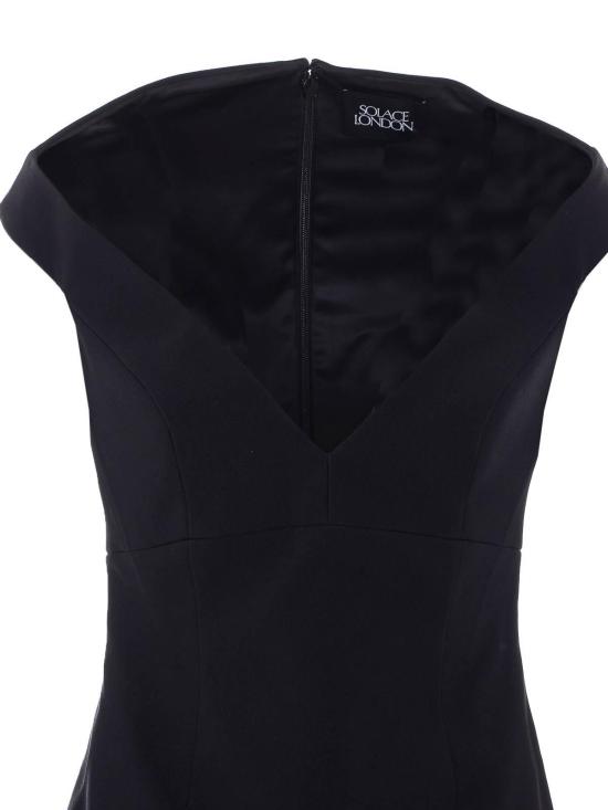26SS 솔러스런던 미디 원피스 OS47051BLACK Black - SOLACE LONDON