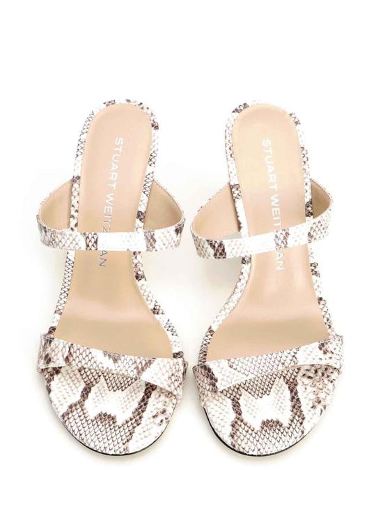 26SS 스튜어트 와이츠먼 뮬/슬리퍼 SM895CRM Multicolour - STUART WEITZMAN