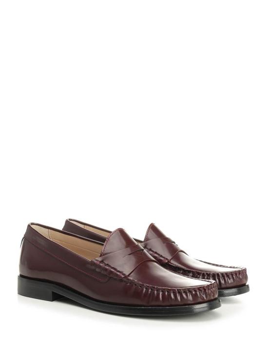 26SS 스튜어트 와이츠먼 로퍼 SK194WEU Dark Red - STUART WEITZMAN